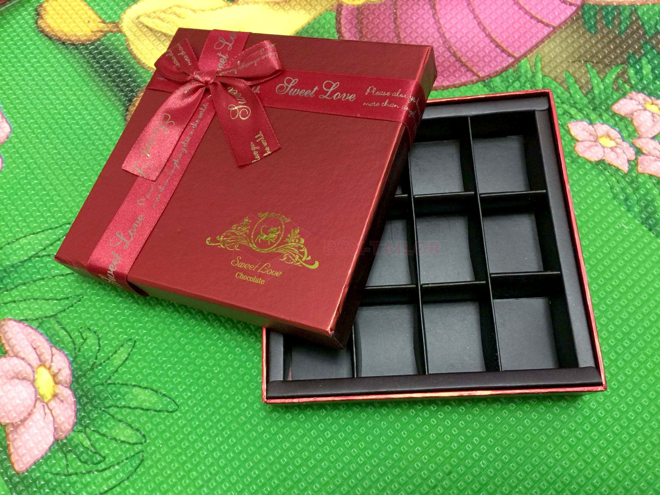 High Quality Handmade Wholesale Customized Chocolate Box