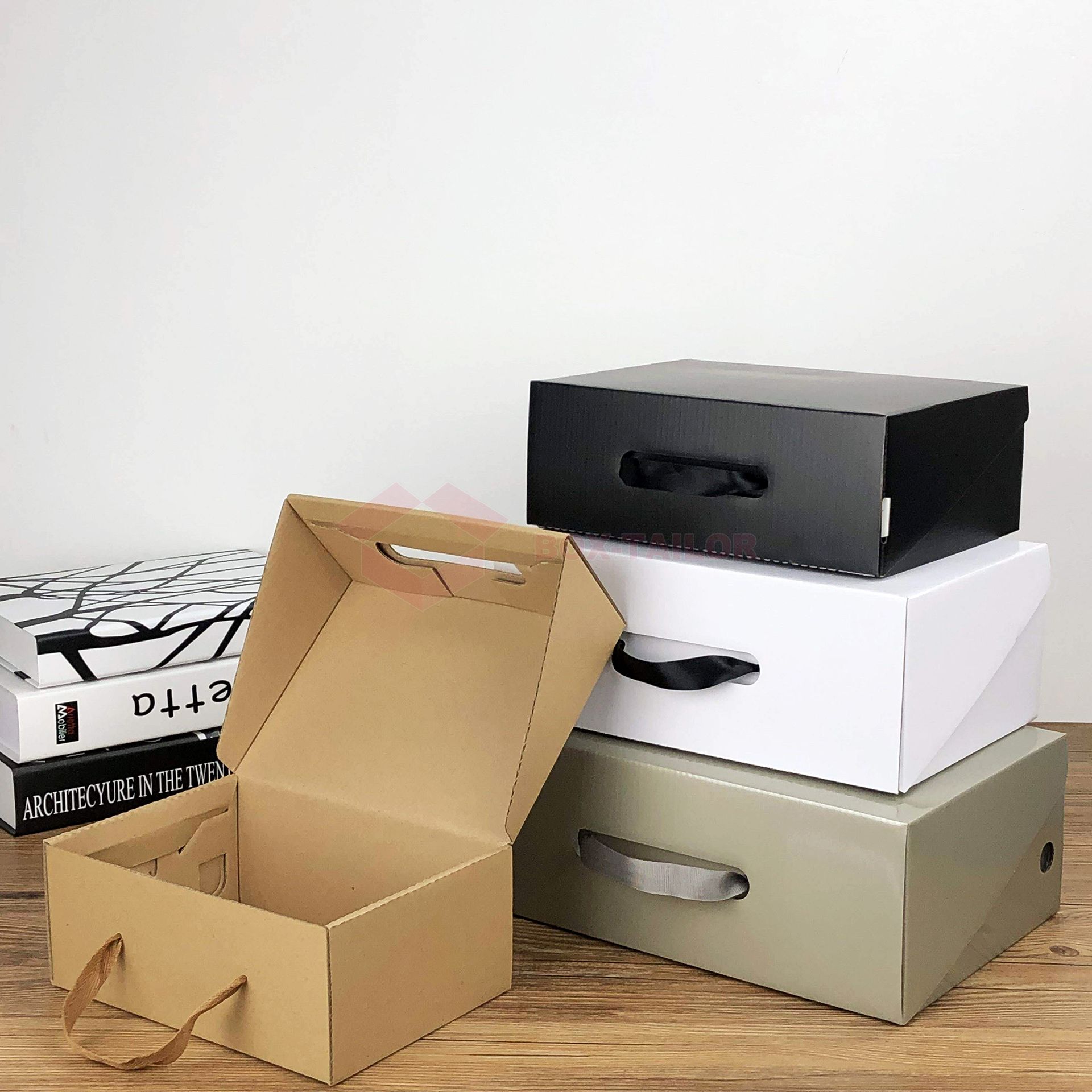 Custom Logo Printed Shoe Boxes