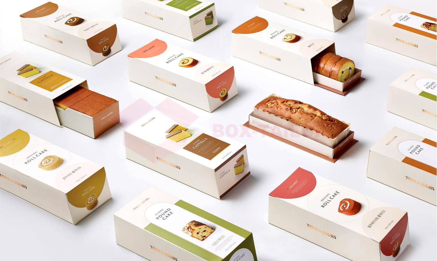 Customized Cake Food Box